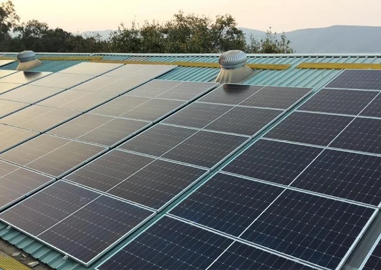 Hybrid Solar Roof-top System