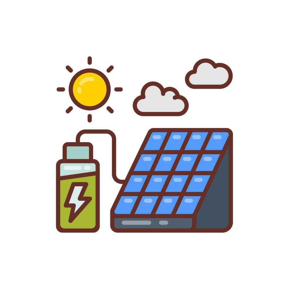 Hybrid Solar Icon